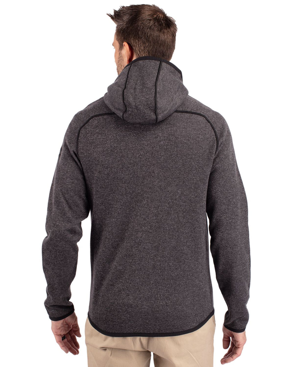 Cutter & Buck® Mainsail Full Zip Hooded Mens Jacket