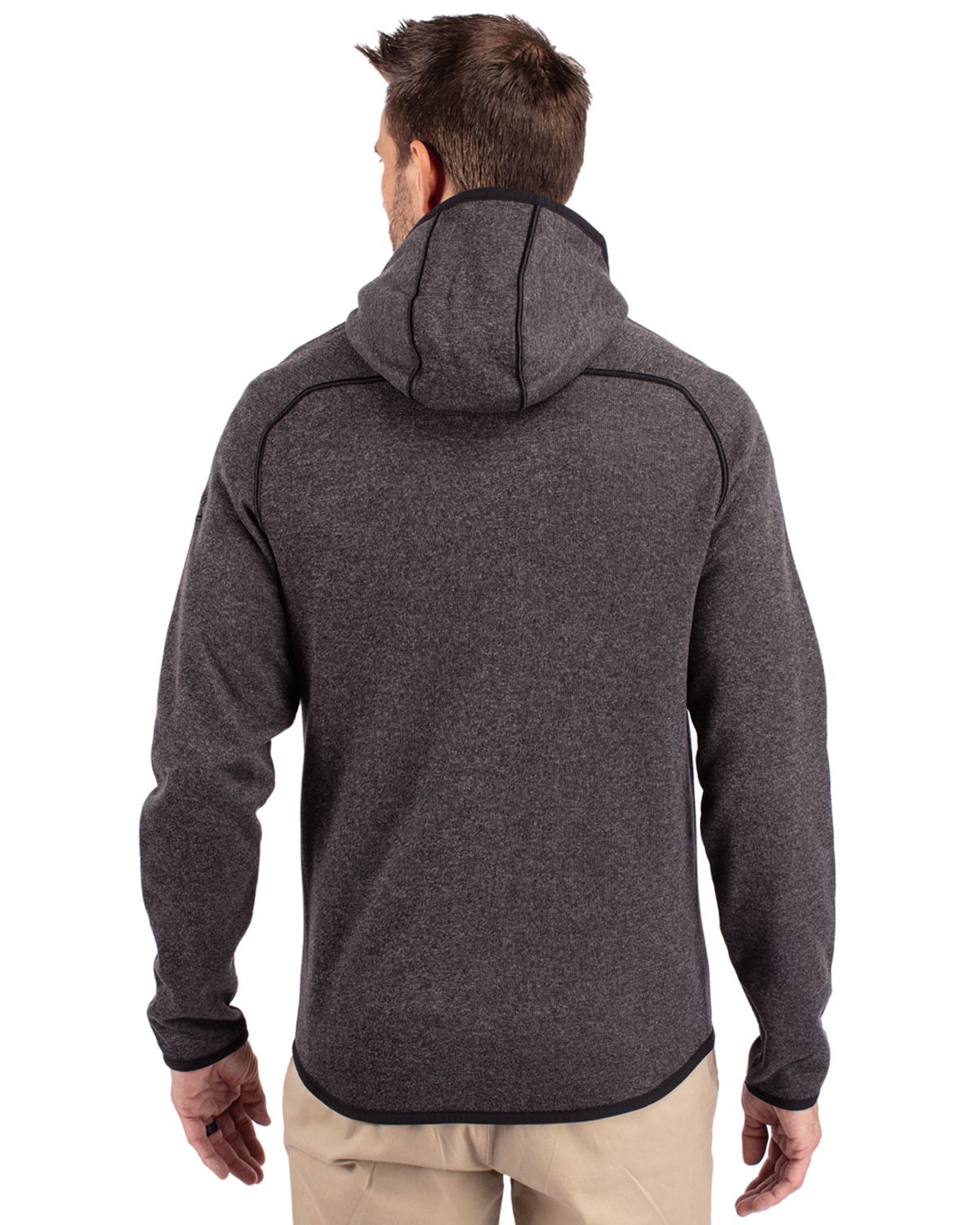 Cutter & Buck® Mainsail Full Zip Hooded Mens Jacket