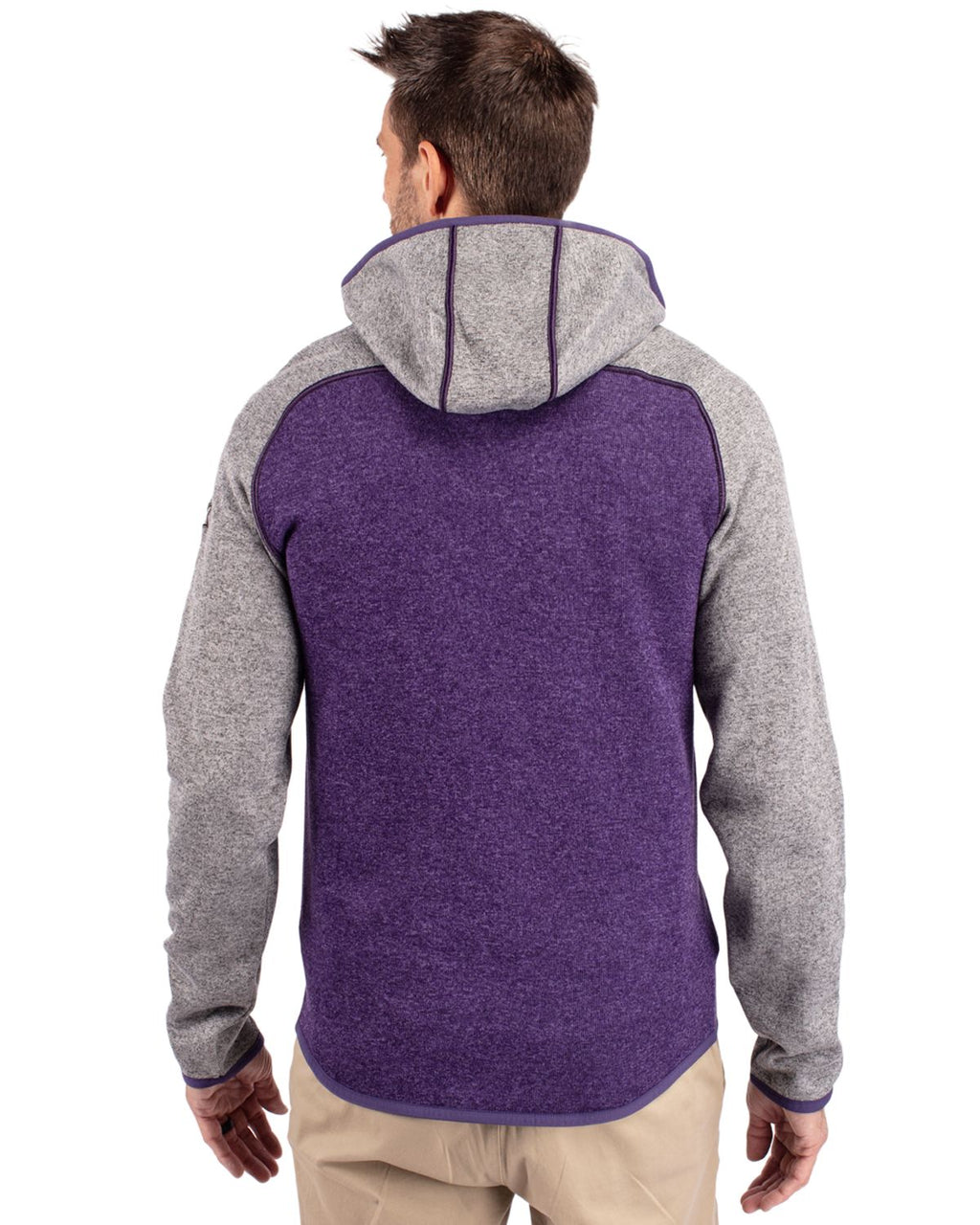 Cutter & Buck® Mainsail Full Zip Hooded Mens Jacket
