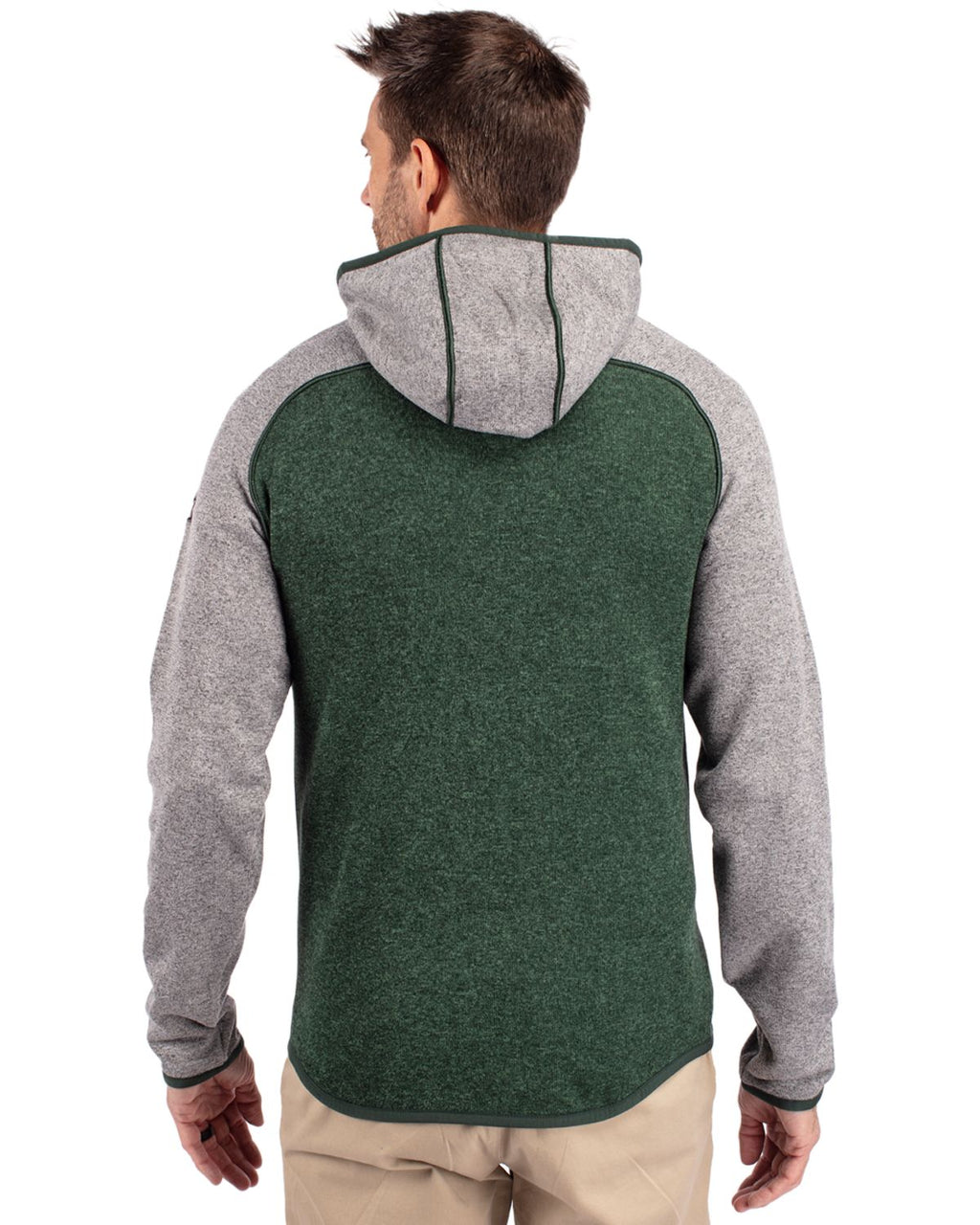 Cutter & Buck® Mainsail Full Zip Hooded Mens Jacket