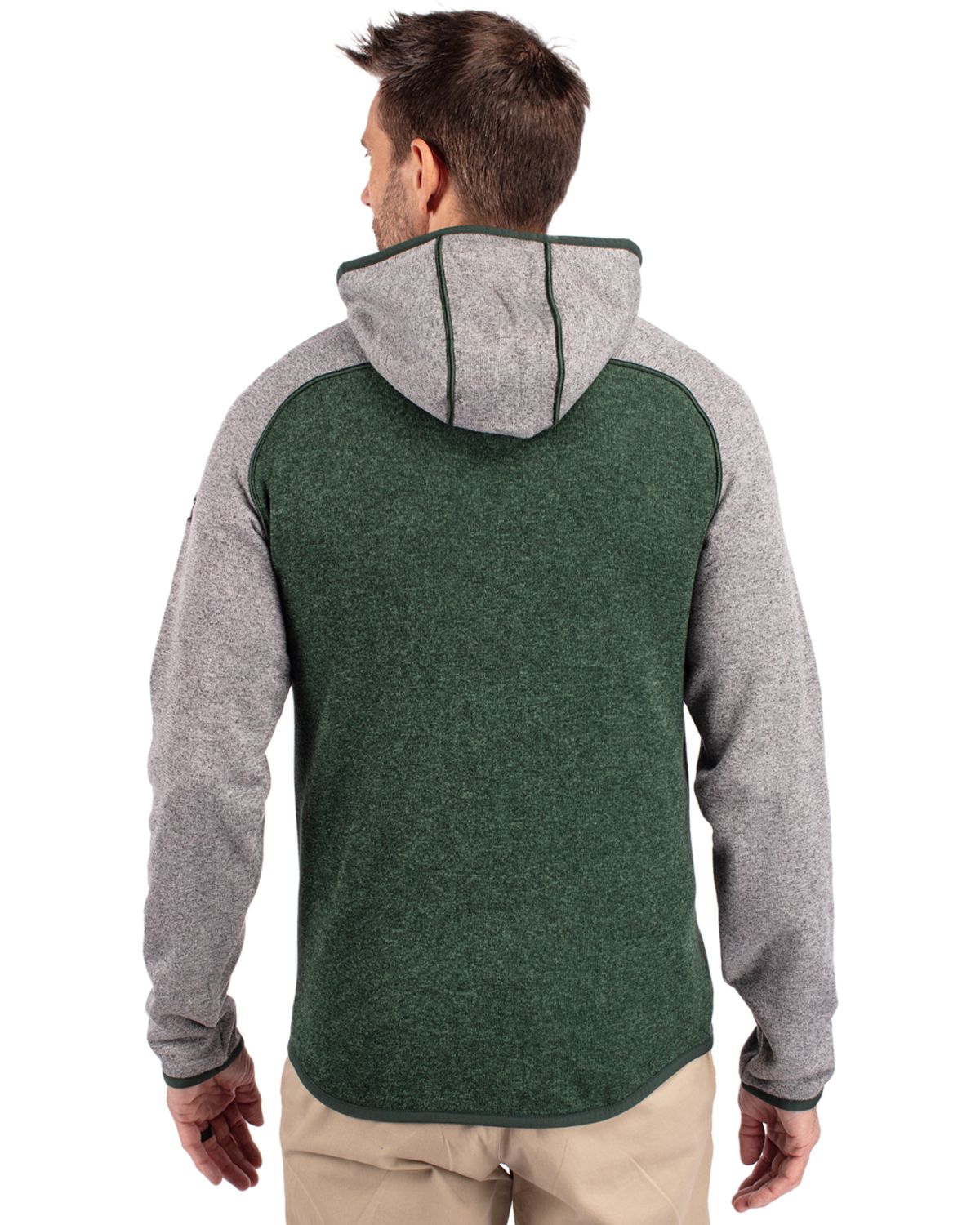 Cutter & Buck® Mainsail Full Zip Hooded Mens Jacket
