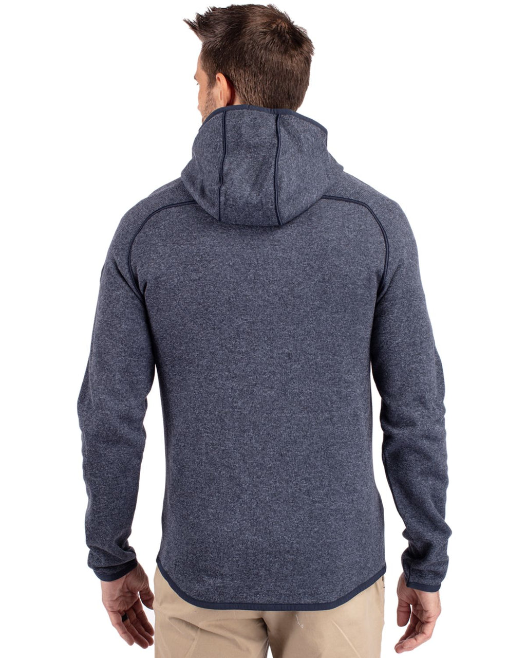 Cutter & Buck® Mainsail Full Zip Hooded Mens Jacket