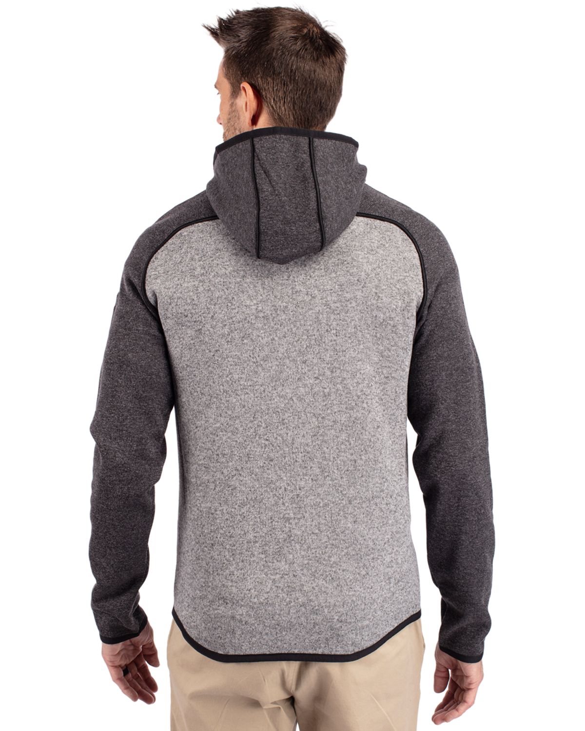 Cutter & Buck® Mainsail Full Zip Hooded Mens Jacket