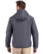 Cutter & Buck® Rainier Primaloft Eco Mens Full Zip Hooded Jacket