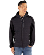 Cutter & Buck® Rainier Primaloft Mens Eco Full Zip Hybrid Jacket