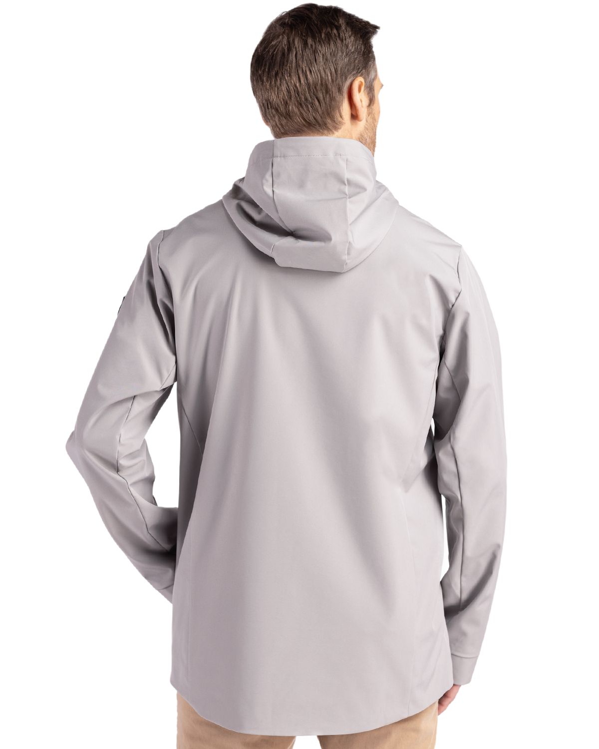 Cutter & Buck® Camano Everyday Stretch Recycled Mens Water Resistant Jacket