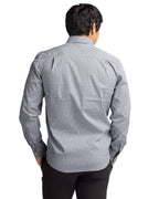 Cutter & Buck® Easy Care Stretch Gingham Mens Long Sleeve Dress Shirt