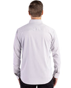 Cutter & Buck® Skyline Epic Confidence Recycled Gingham Mens Long Sleeve Dress Shirt