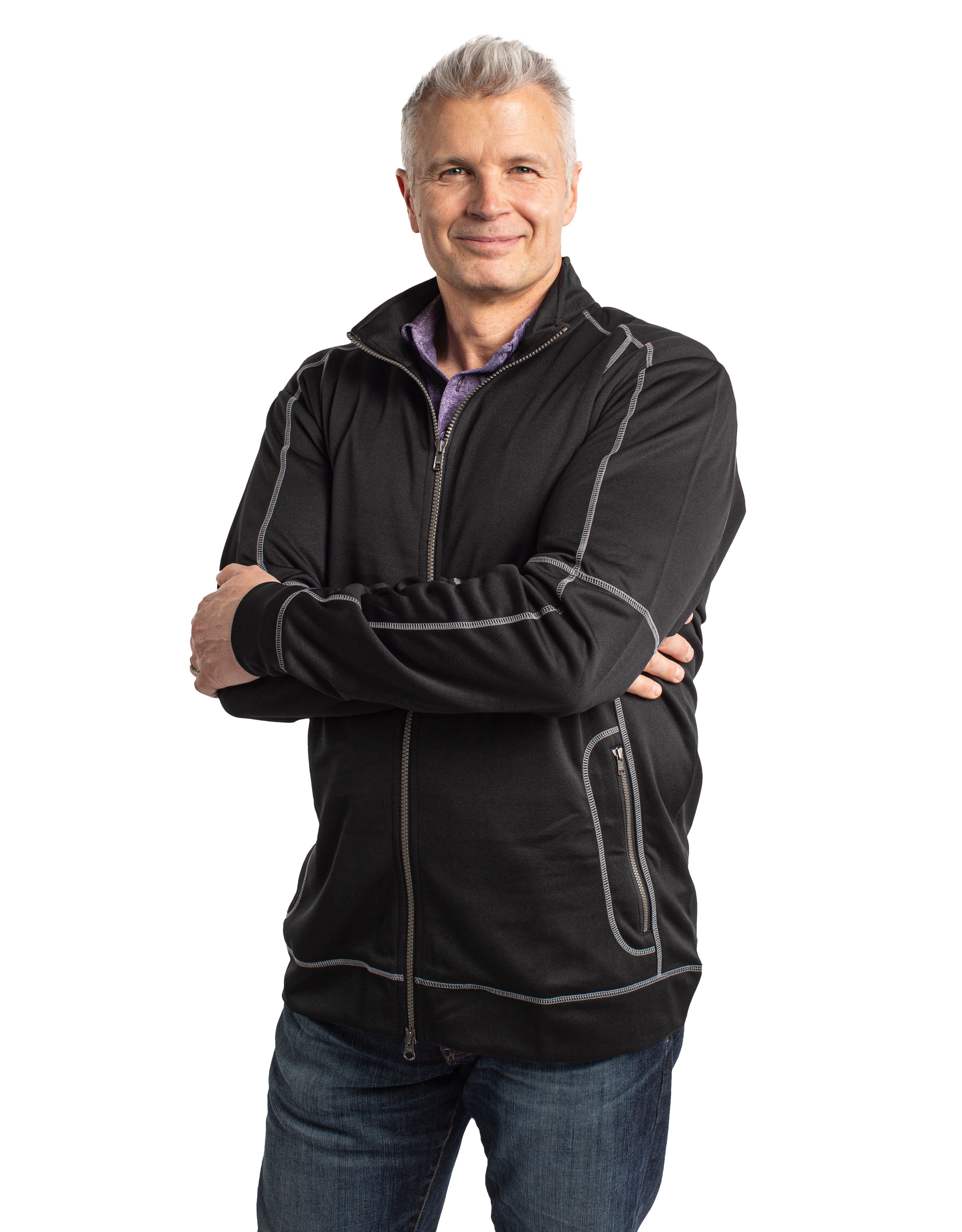 Clique® Helsa Performance Mens Full Zip Knit Jacket