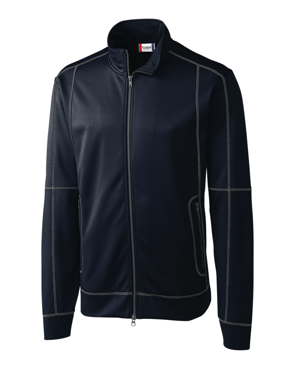 Clique® Helsa Performance Mens Full Zip Knit Jacket
