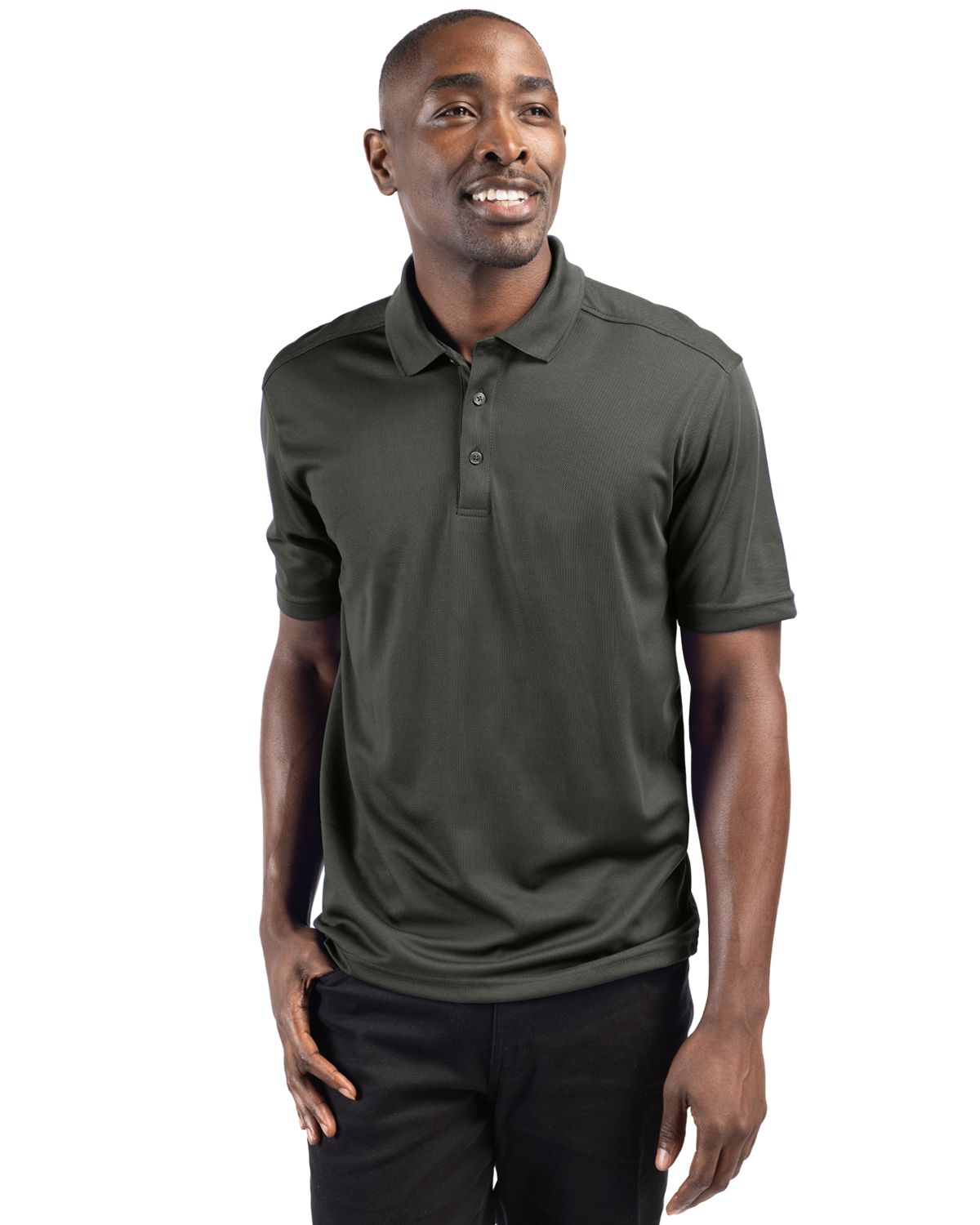 Clique® Spin Eco Performance Pique Mens Polo