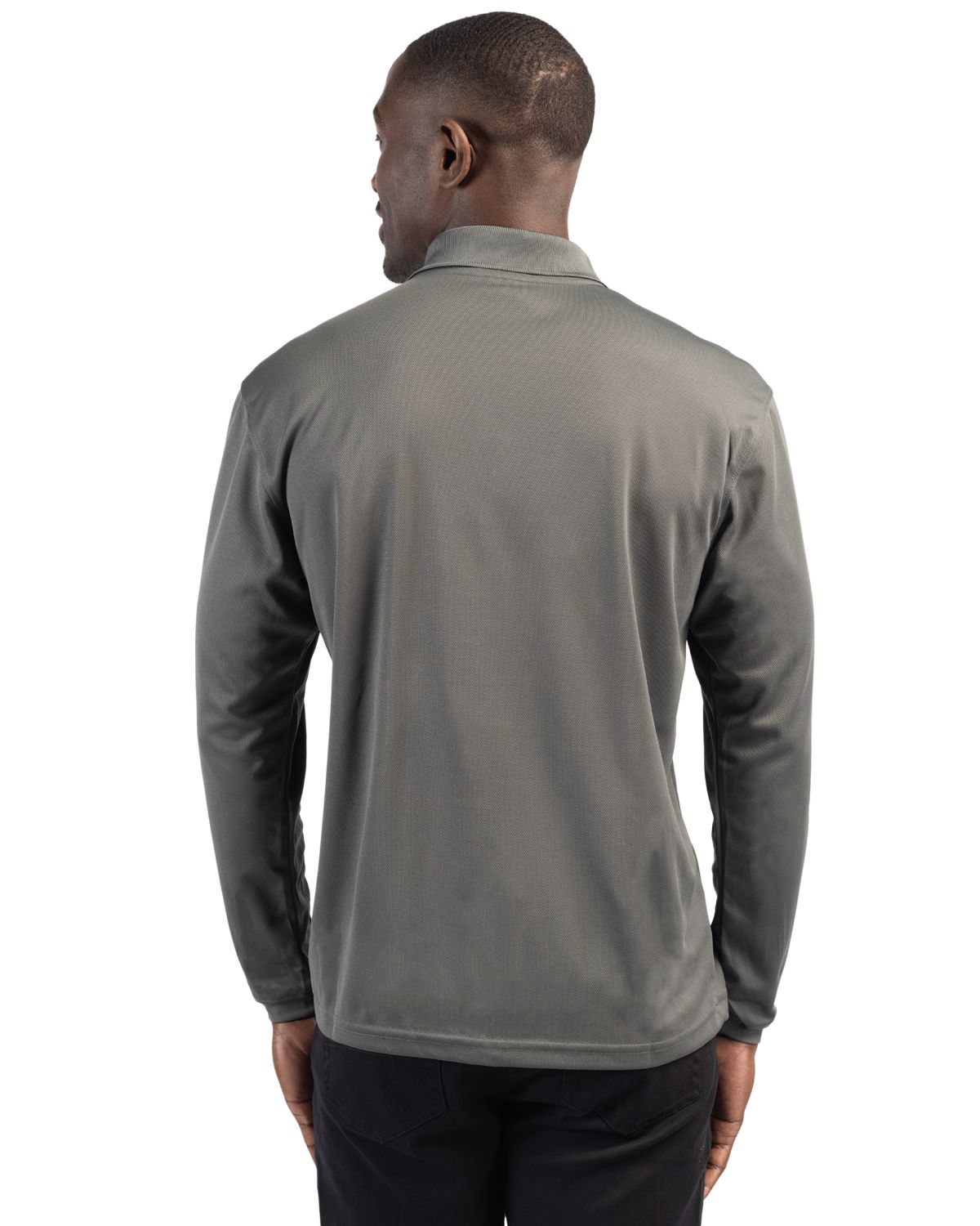 Clique® Spin Eco Performance Pique Long Sleeve Mens Polo