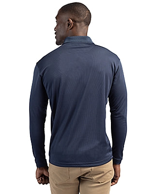 Clique® Ice Pique Mens Long Sleeve Tech Polo