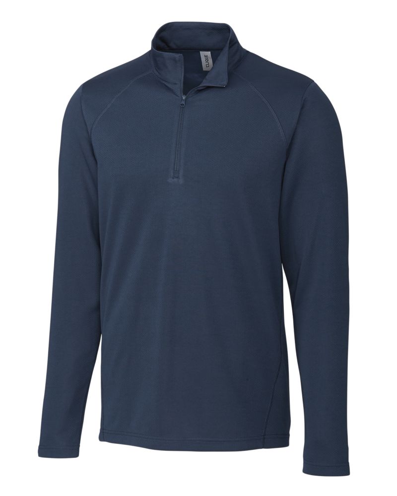 Clique® Ice Pique Mens Half Zip Tech Pull Over