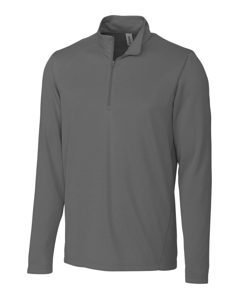 Clique® Ice Pique Mens Half Zip Tech Pull Over