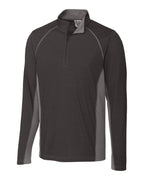 Clique® Ice Pique Colorblock Mens Half Zip Tech Pull Over