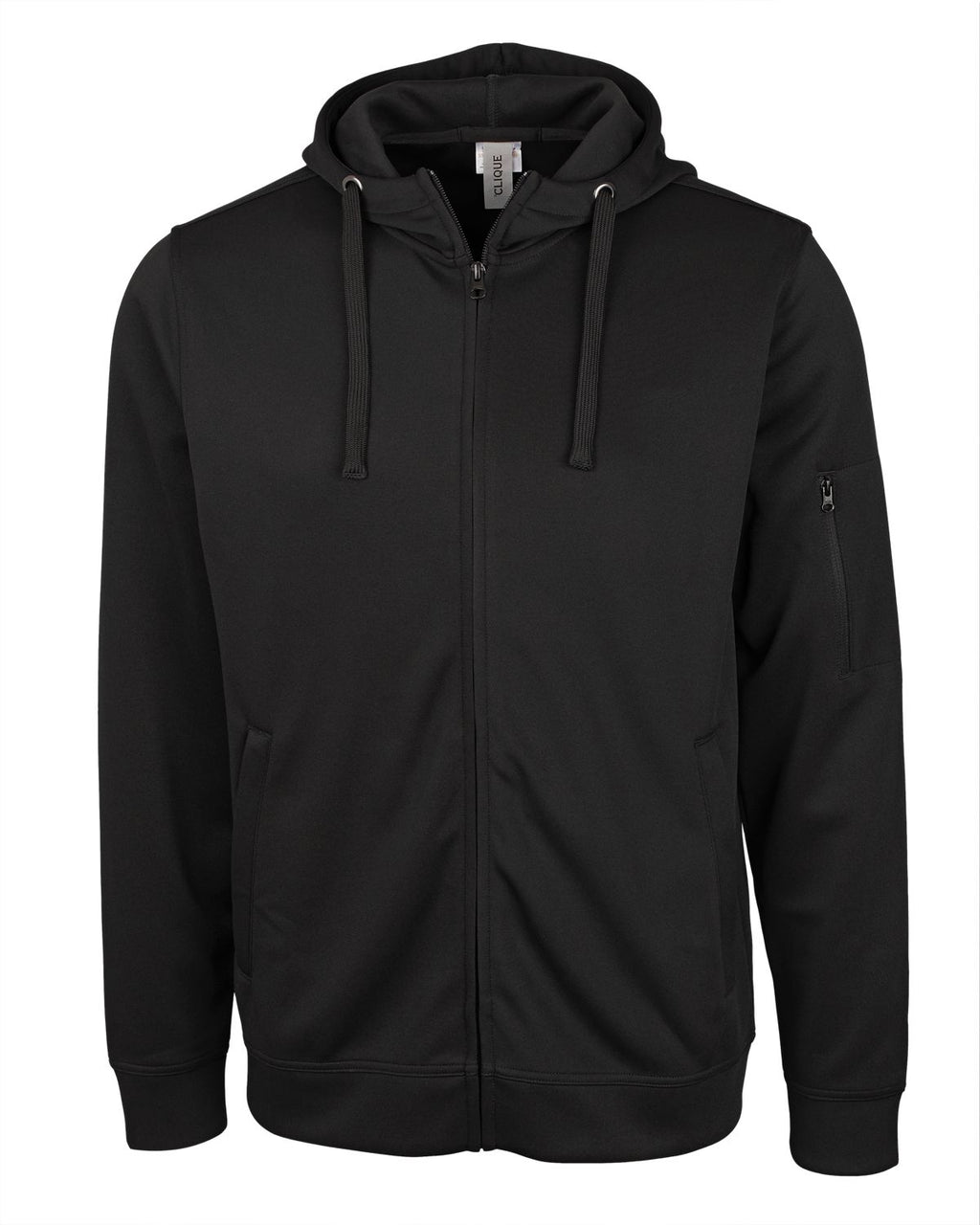 Clique® Lift Eco Performance Full Zip Unisex Hoodie Sweatshirt