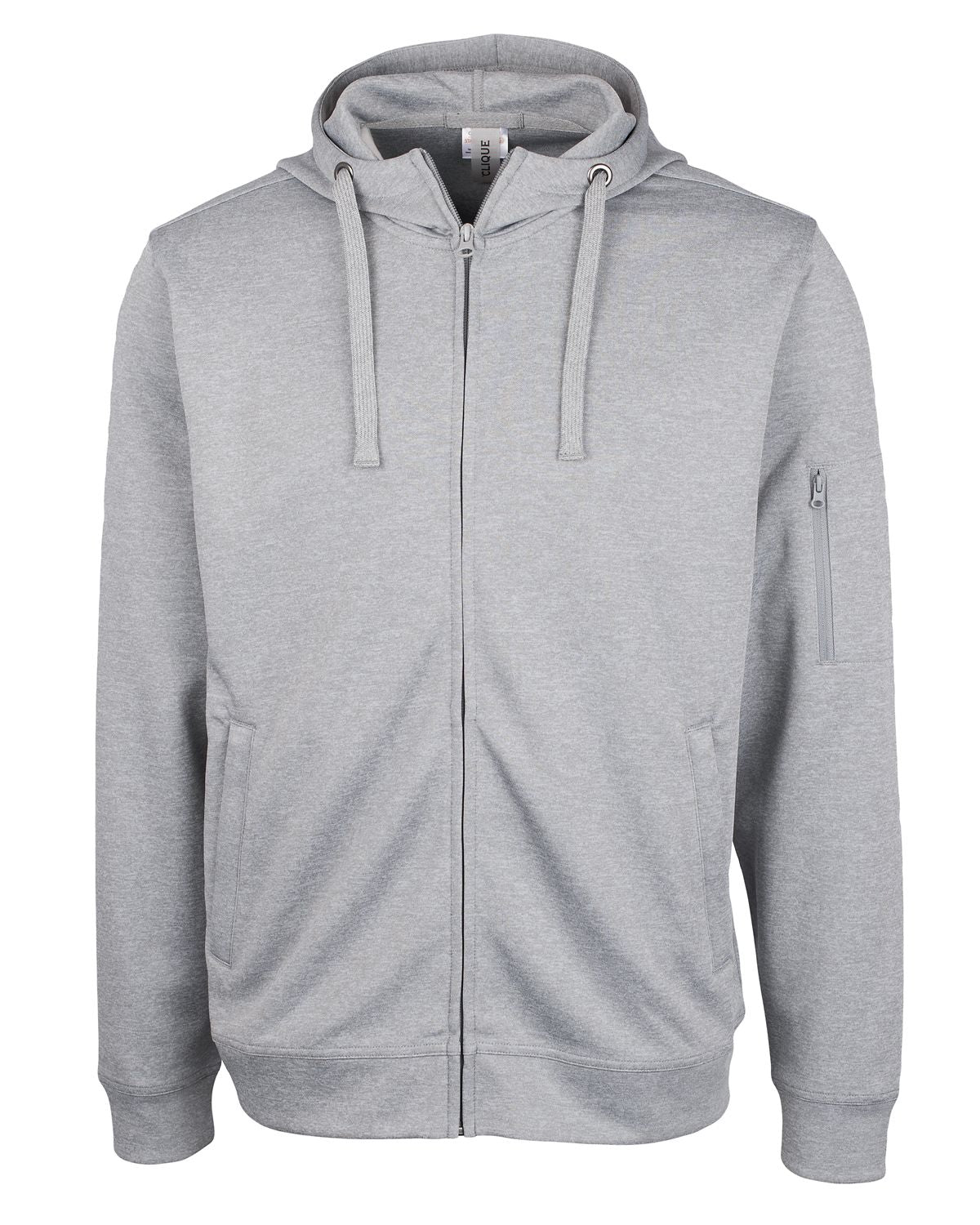 Clique® Lift Eco Performance Full Zip Unisex Hoodie Sweatshirt