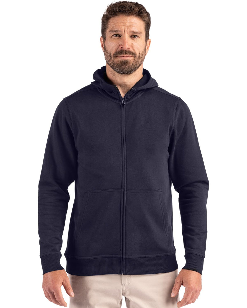 Clique® Drive Recycled Unisex Full Zip Hooded Sweatshirt