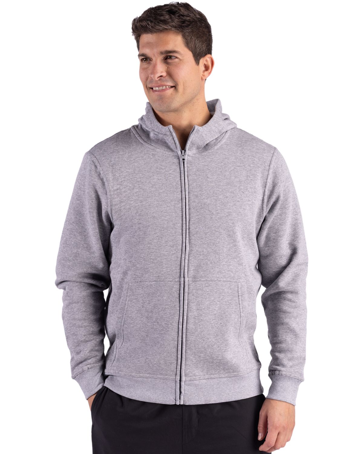 Clique® Drive Recycled Unisex Full Zip Hooded Sweatshirt