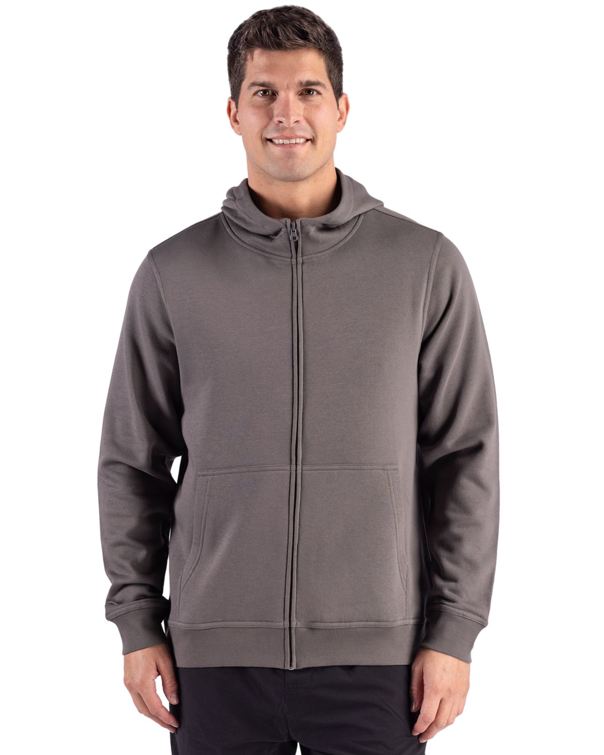 Clique® Drive Recycled Unisex Full Zip Hooded Sweatshirt