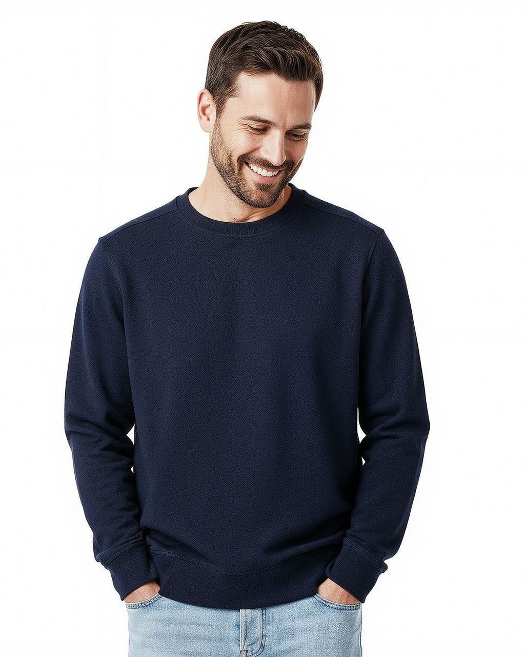 Clique® Haven Recycled Mens Crewneck Sweatshirt