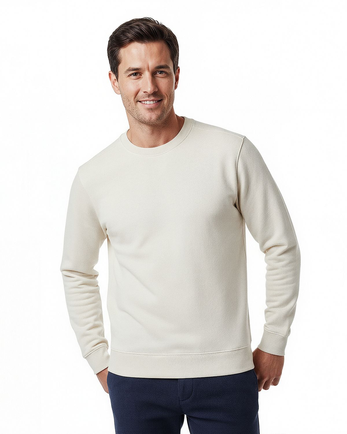Clique® Haven Recycled Mens Crewneck Sweatshirt
