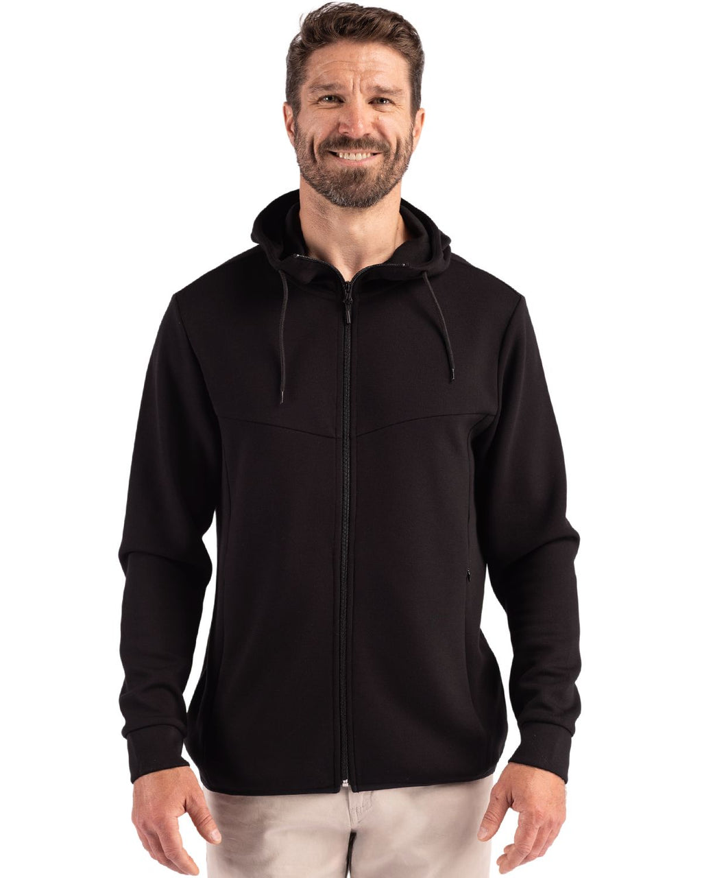 Clique® Haven Recycled Mens Full Zip Hooded Sweatshirt