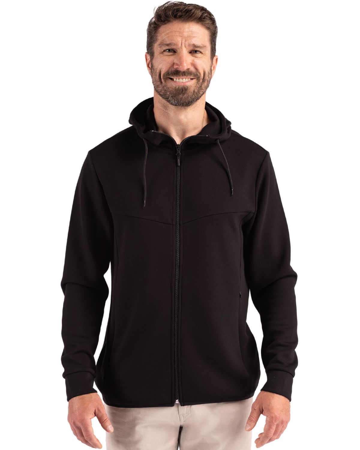 Clique® Haven Recycled Mens Full Zip Hooded Sweatshirt