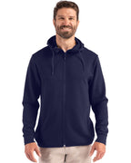 Clique® Haven Recycled Mens Full Zip Hooded Sweatshirt