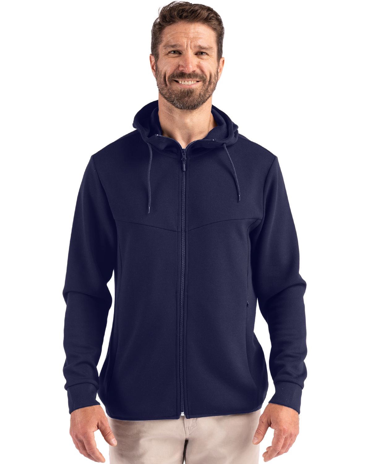 Clique® Haven Recycled Mens Full Zip Hooded Sweatshirt