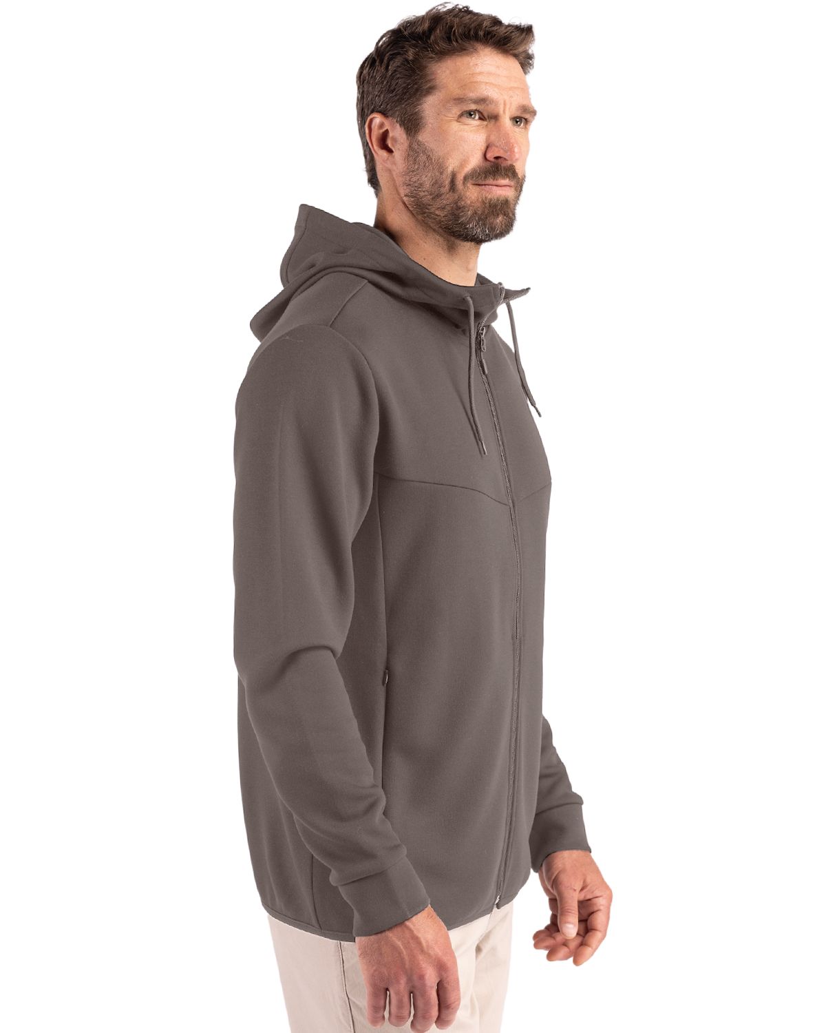 Clique® Haven Recycled Mens Full Zip Hooded Sweatshirt