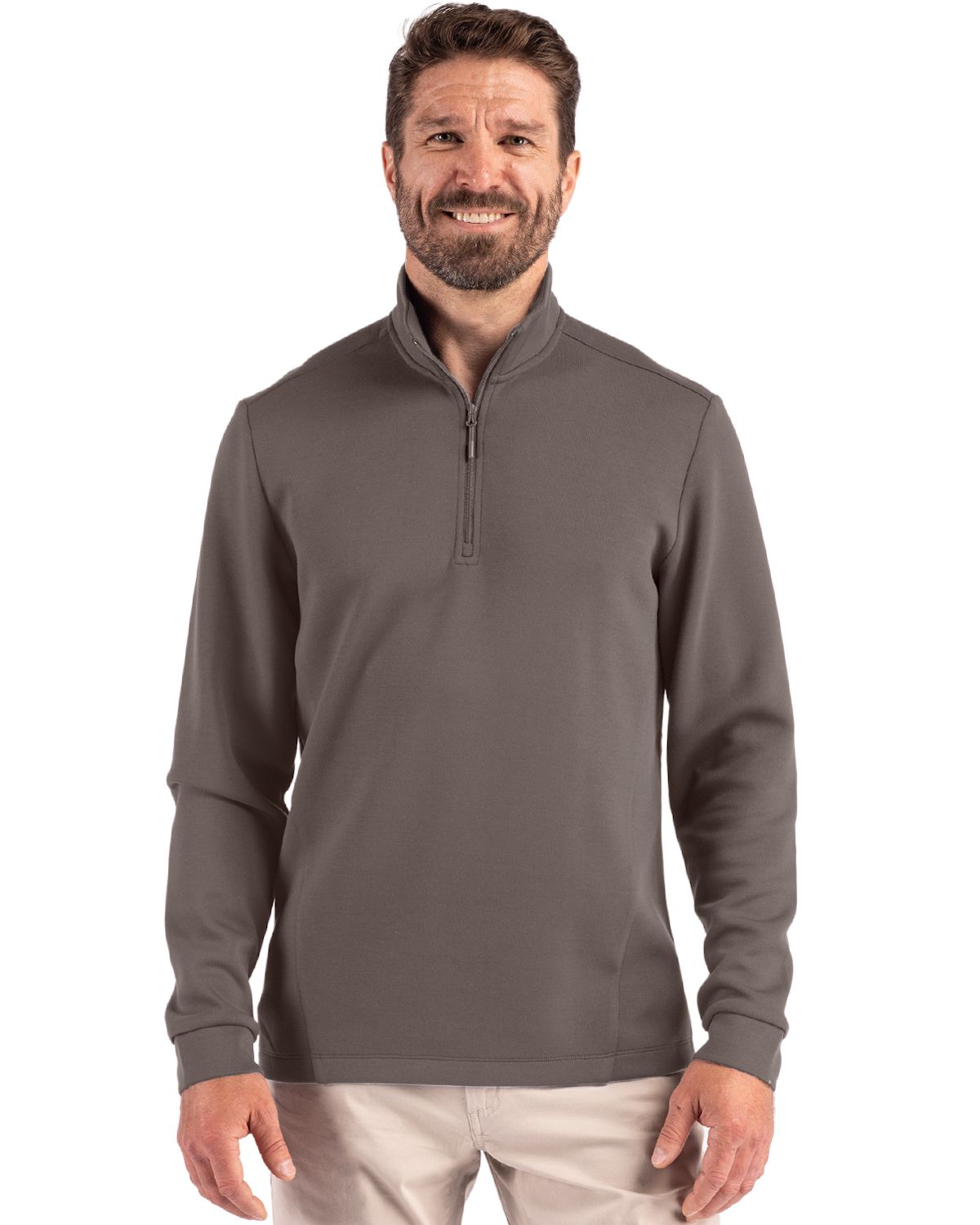 Clique® Haven Recycled Mens Quarter Zip Pull Over