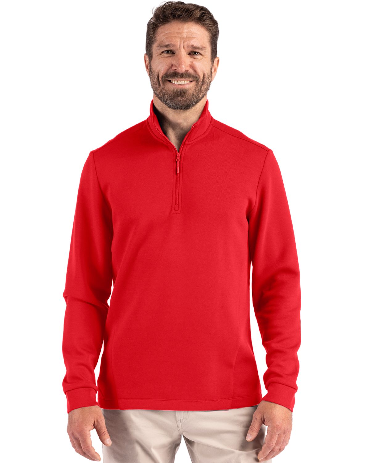 Clique® Haven Recycled Mens Quarter Zip Pull Over