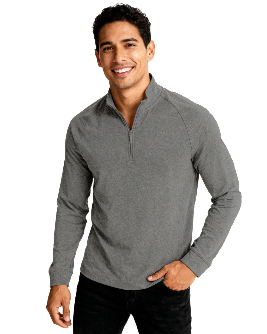 Clique® Dash Recycled Mens Quarter Zip Pull Over