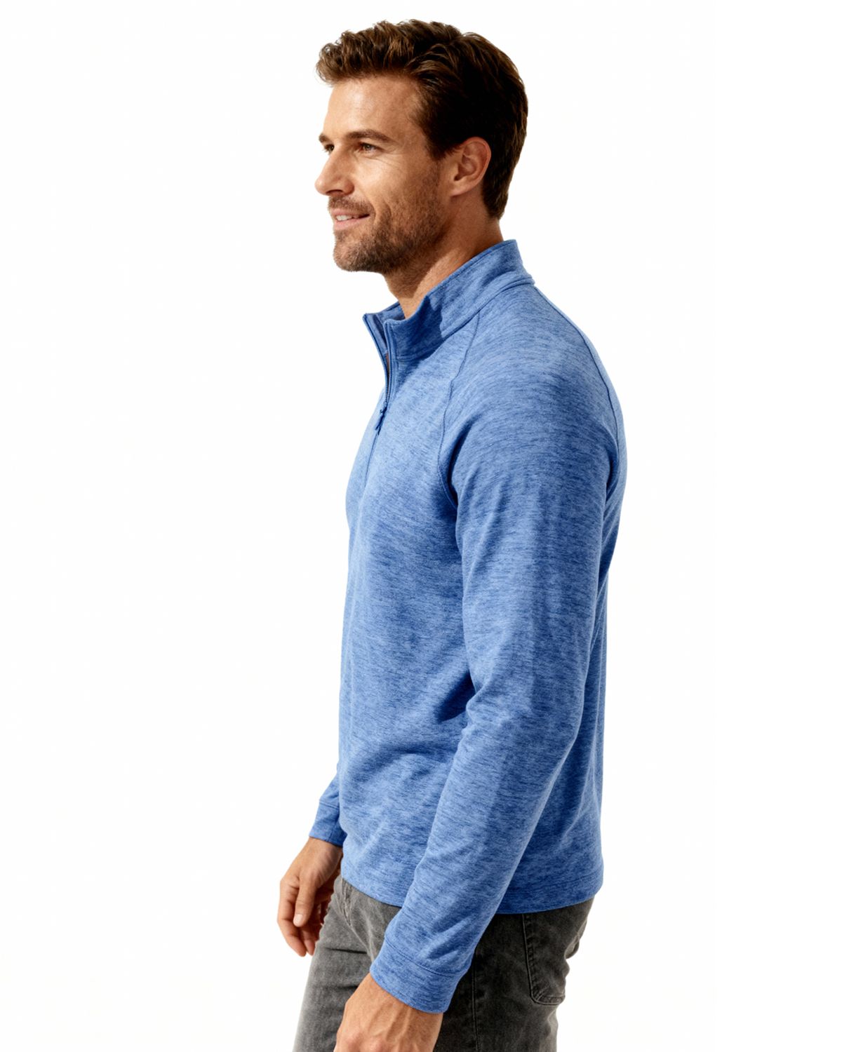 Clique® Dash Recycled Mens Quarter Zip Pull Over