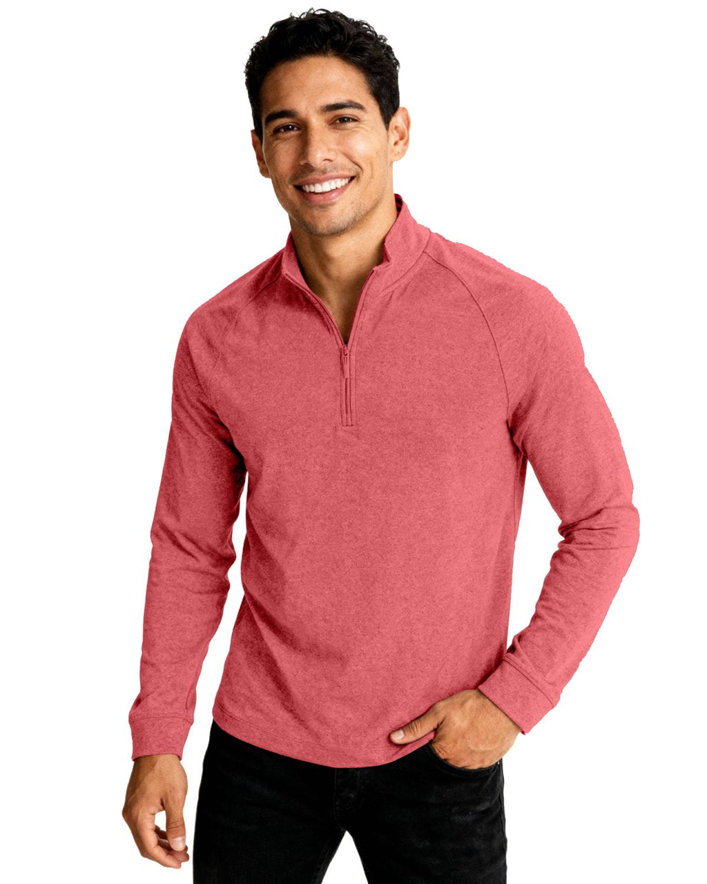 Clique® Dash Recycled Mens Quarter Zip Pull Over