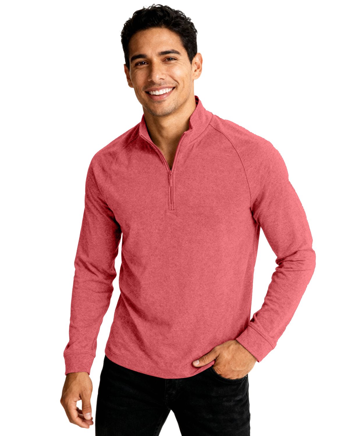 Clique® Dash Recycled Mens Quarter Zip Pull Over
