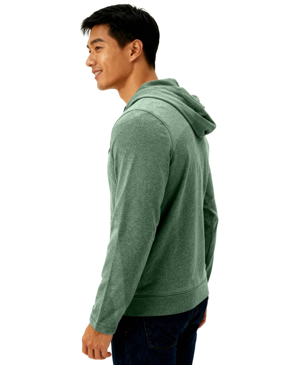 Clique® Dash Recycled Mens Hooded Full Zip