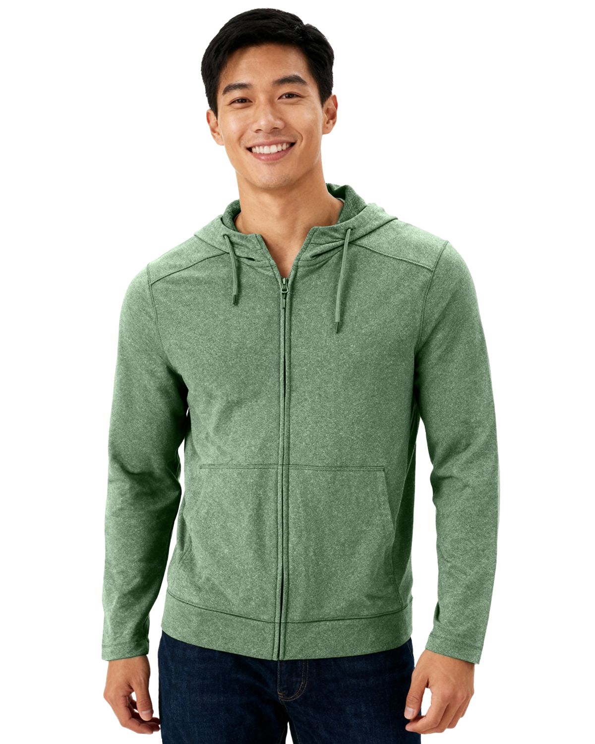 Clique® Dash Recycled Mens Hooded Full Zip