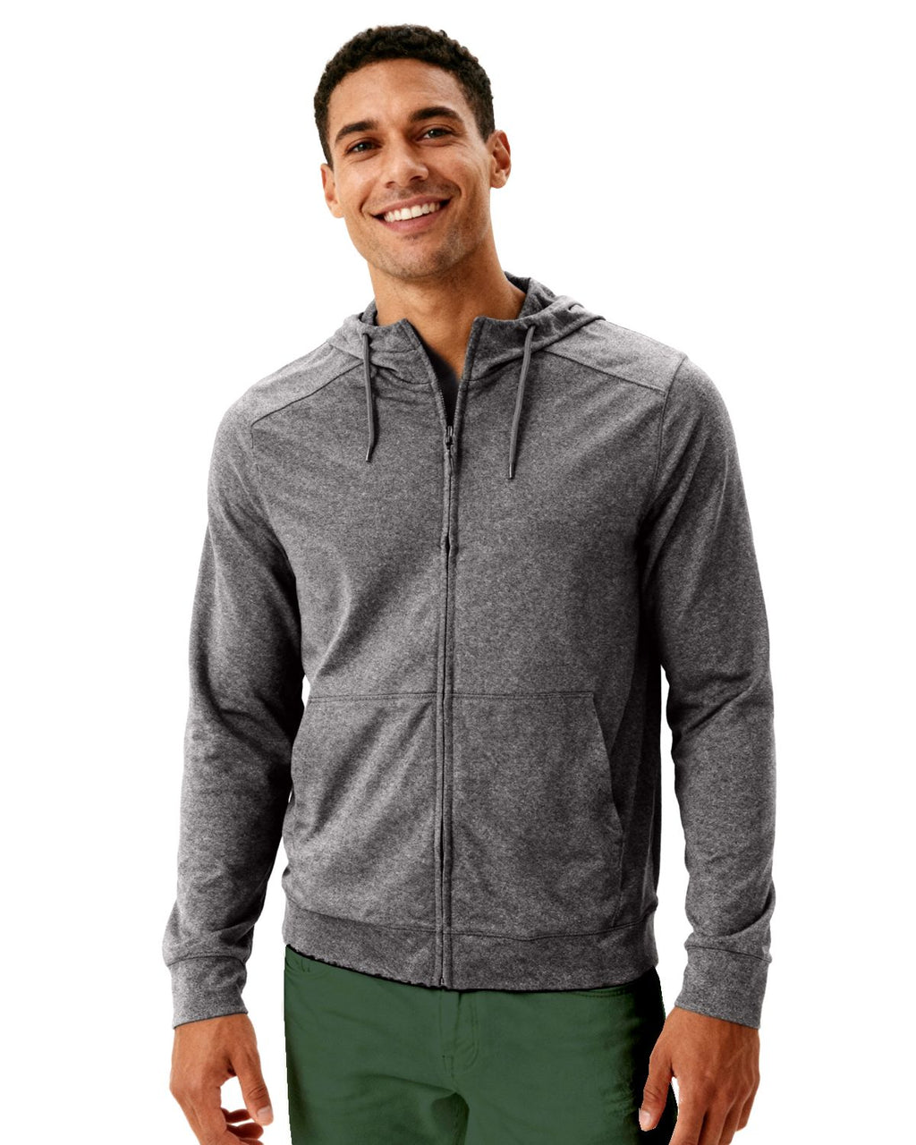 Clique® Dash Recycled Mens Hooded Full Zip