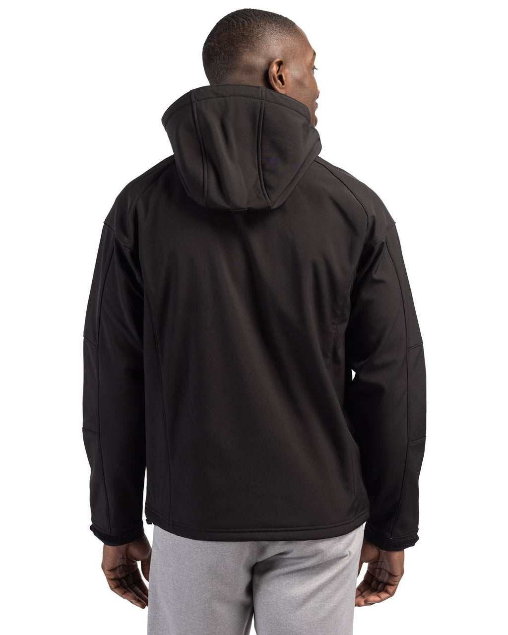 Clique® Serac Stretch Softshell Hooded Full Zip Mens Jacket