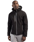 Clique® Serac Stretch Softshell Hooded Full Zip Mens Jacket