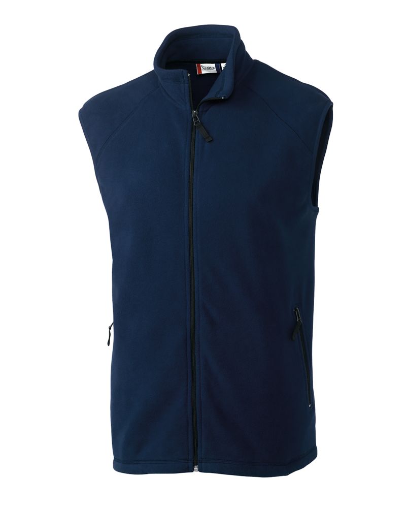 Clique® Summit Performance Fleece Full Zip Mens Vest
