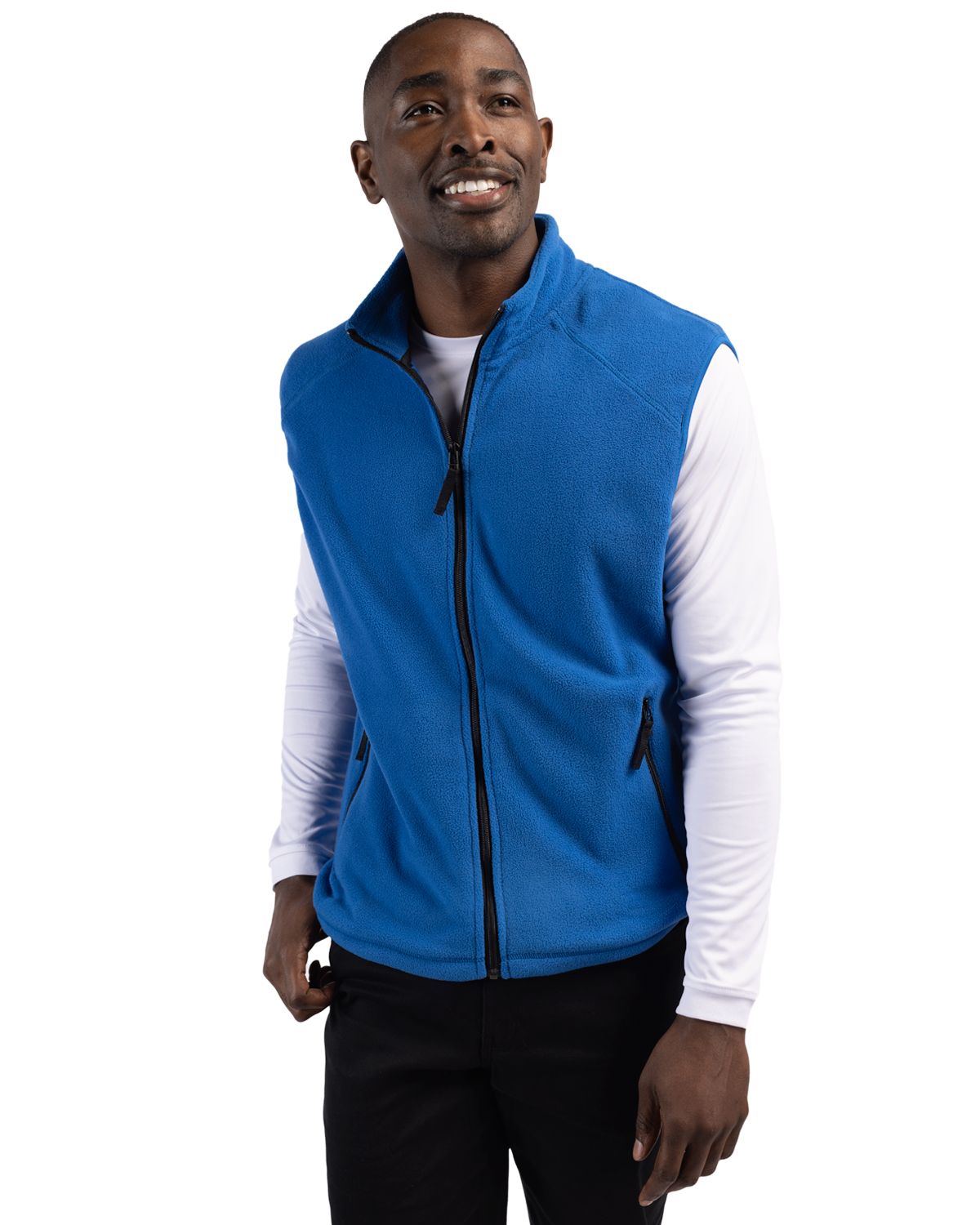 Clique® Summit Performance Fleece Full Zip Mens Vest