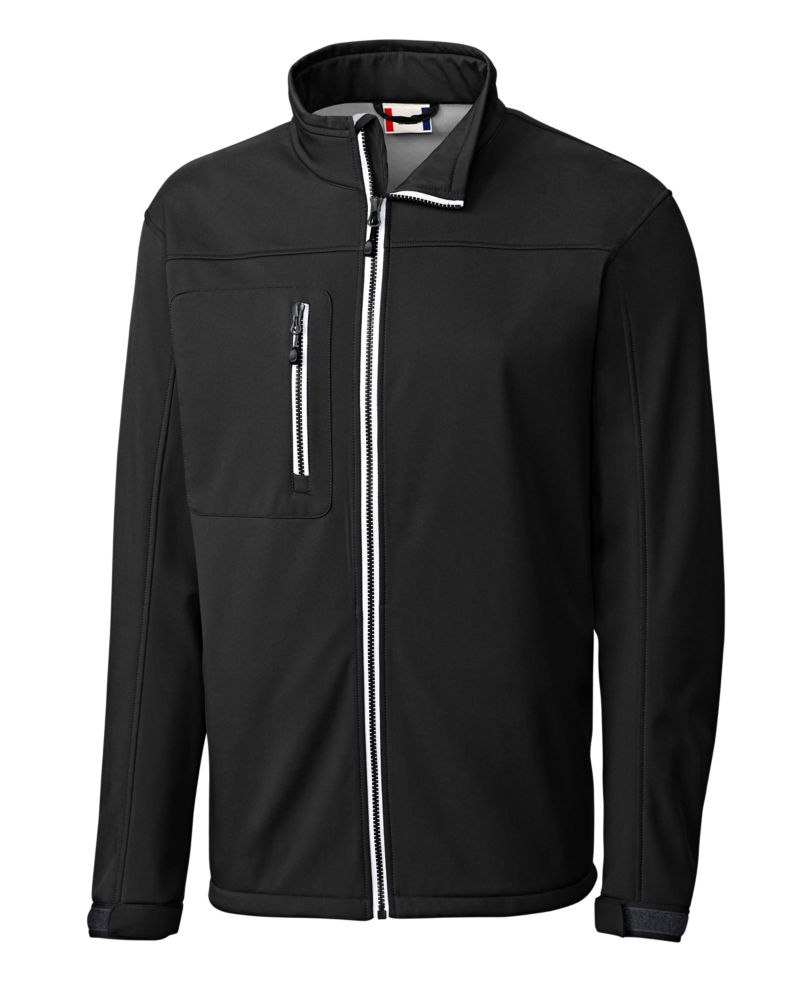 Clique® Telemark Eco Stretch Softshell Full Zip Mens Jacket