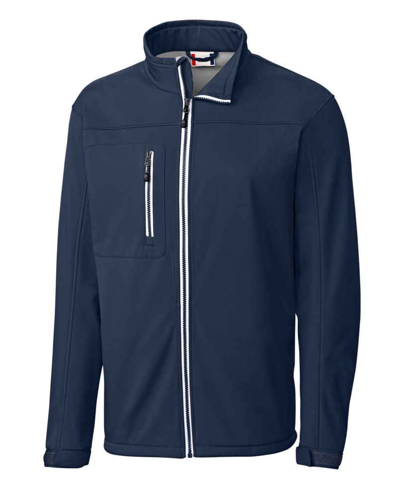 Clique® Telemark Eco Stretch Softshell Full Zip Mens Jacket