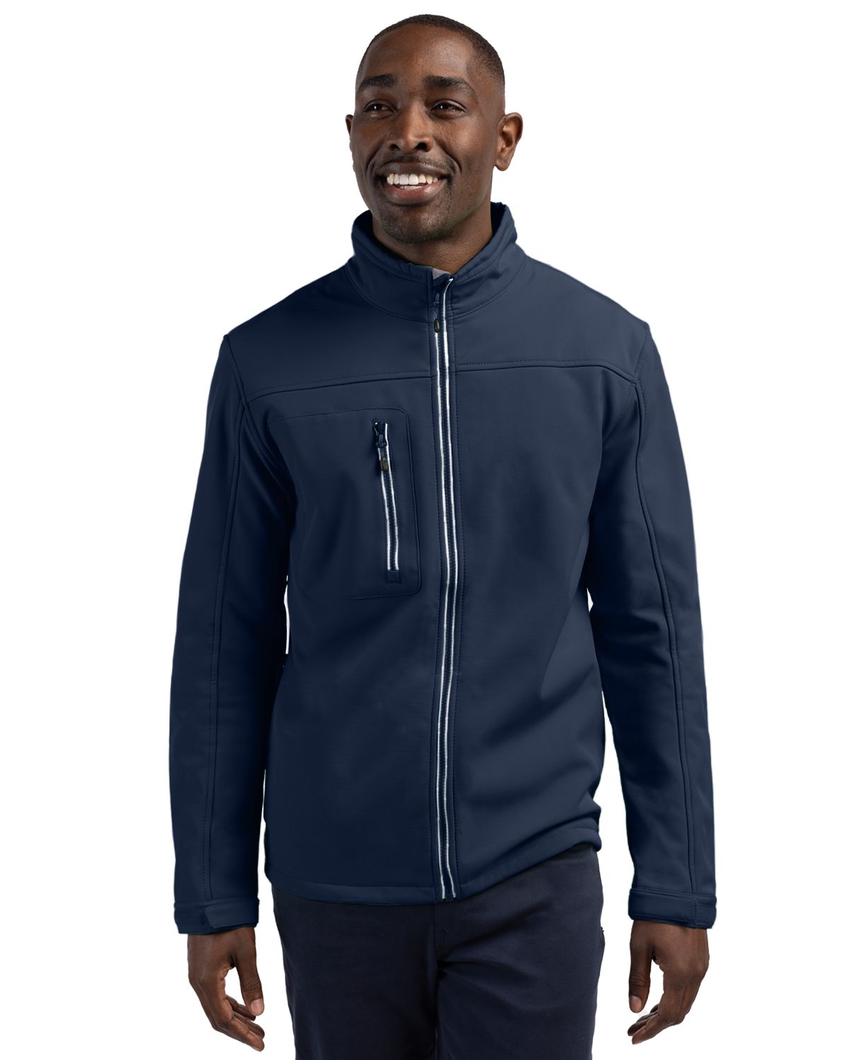 Clique® Telemark Eco Stretch Softshell Full Zip Mens Jacket