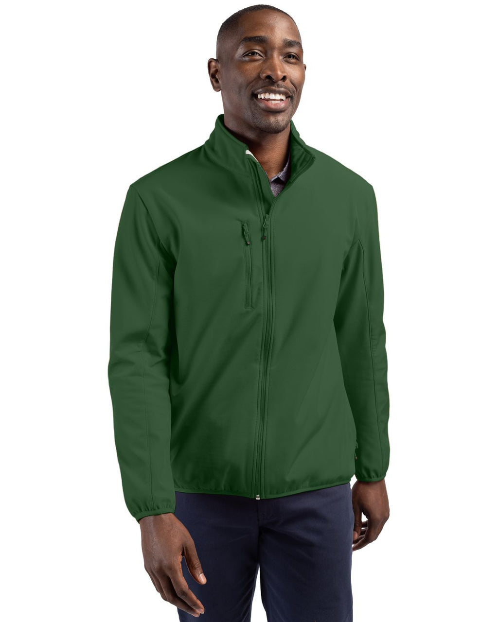 Clique® Trail Eco Stretch Softshell Full Zip Mens Jacket