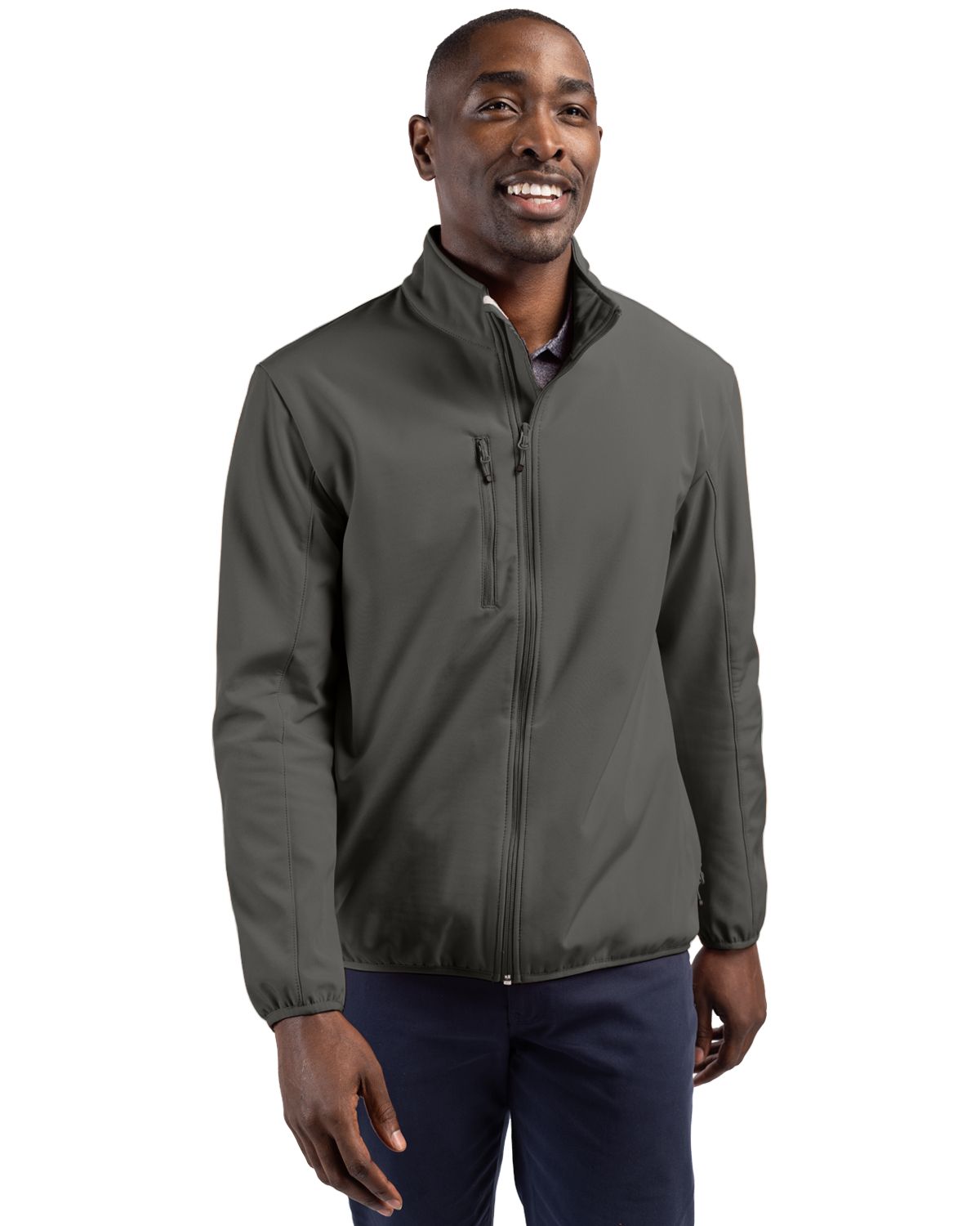 Clique® Trail Eco Stretch Softshell Full Zip Mens Jacket